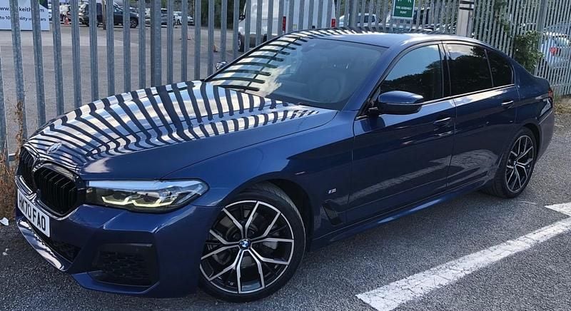 Blue Used 2020 BMW 520 M Sport Sedan | £17,500 (Super price) - Image 1/4