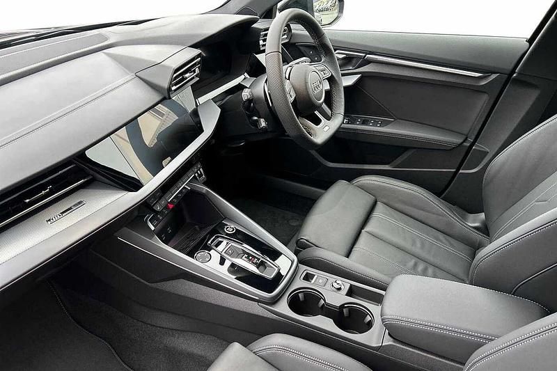 Used Audi A3 S-Line 2025 Mythos black, metallic Hatchback