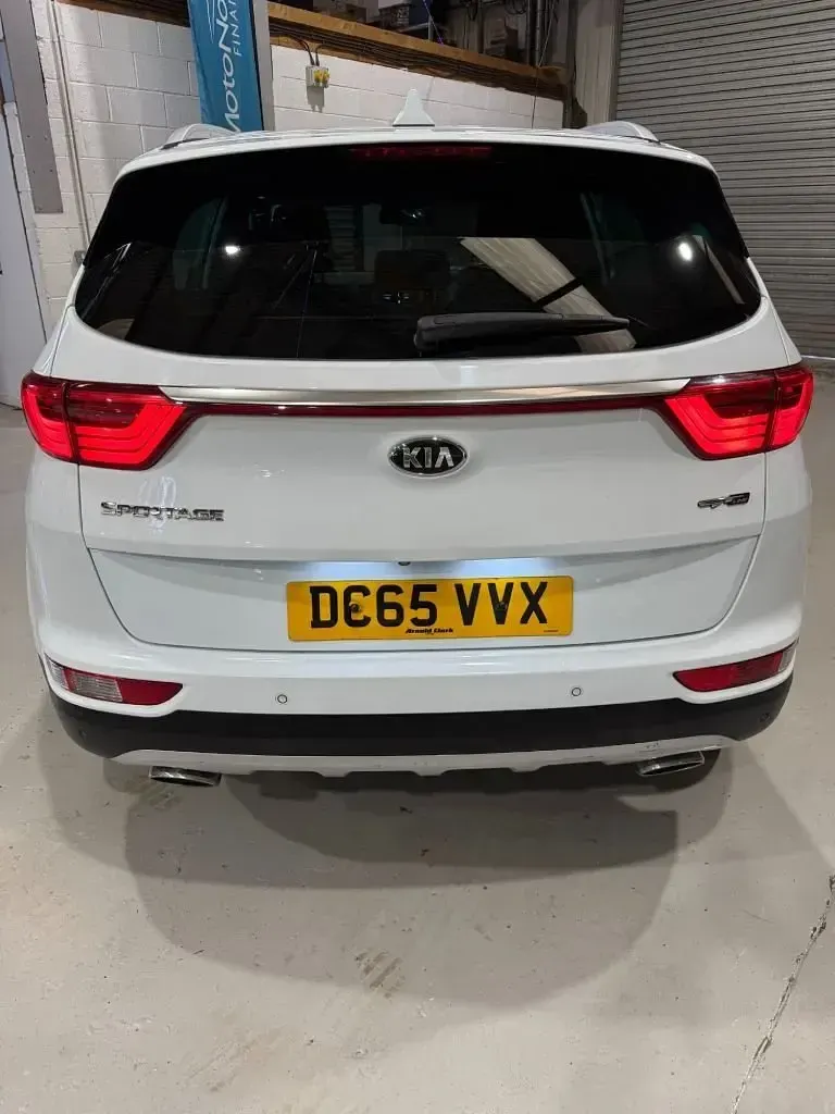 Used Kia Sportage GT-Line 134 HP (98 kW) 2016 White SUV