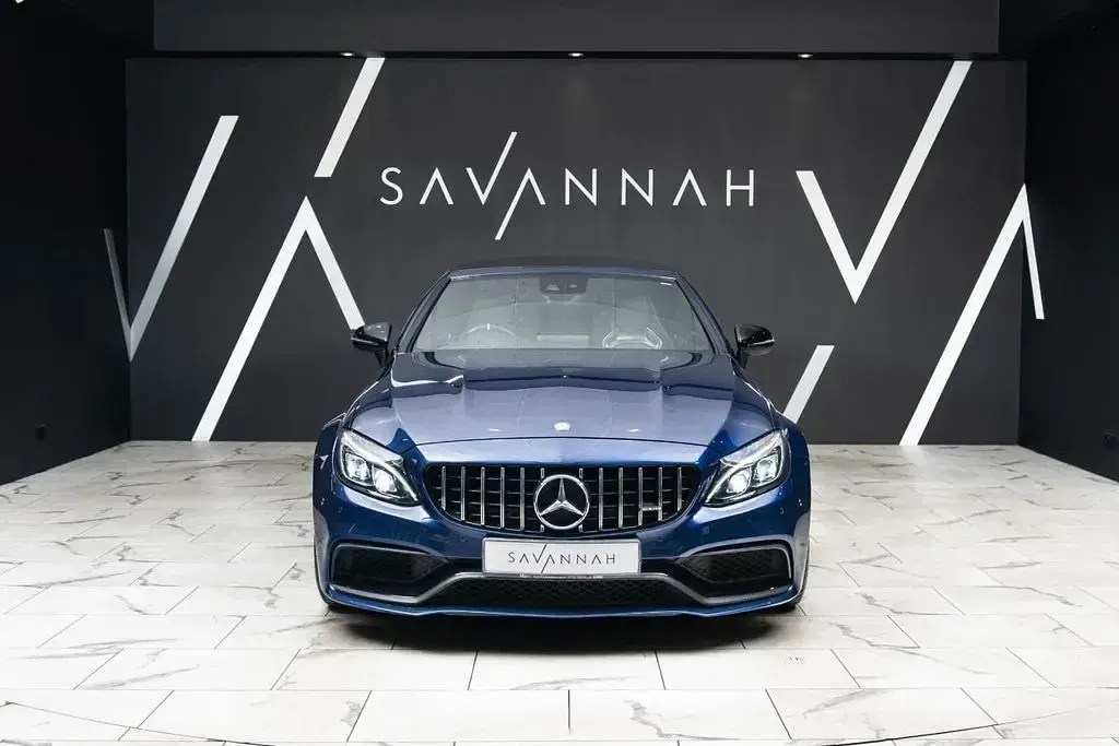 Used Mercedes C63 AMG Premium 2016 Blue Cabriolet