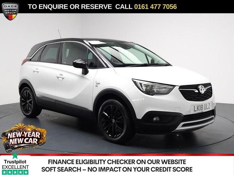 White Used 2018 Vauxhall Crossland X Elite SUV | £9,790 (A bit pricey) - Image 1/3