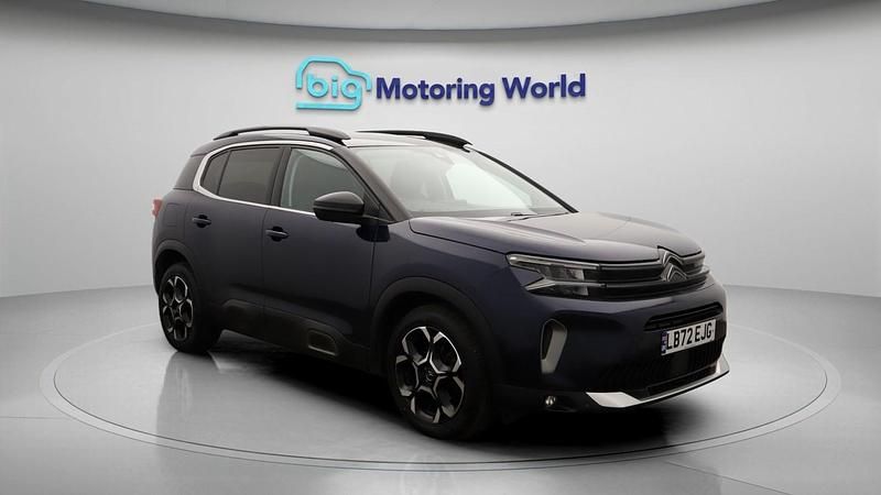 Blue Used 2022 Citroën C5 Aircross Shine SUV | £15,500 (Good price) - Image 1/4