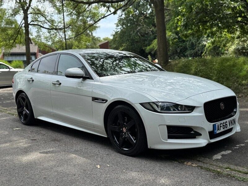 White Used 2016 Jaguar XE R-Sport Sedan | £8,495 (Fair price) - Image 1/4