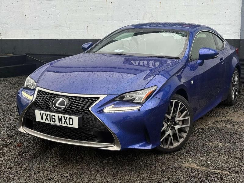 Used Lexus RC200t Sport Line 2016 Blue Coupe