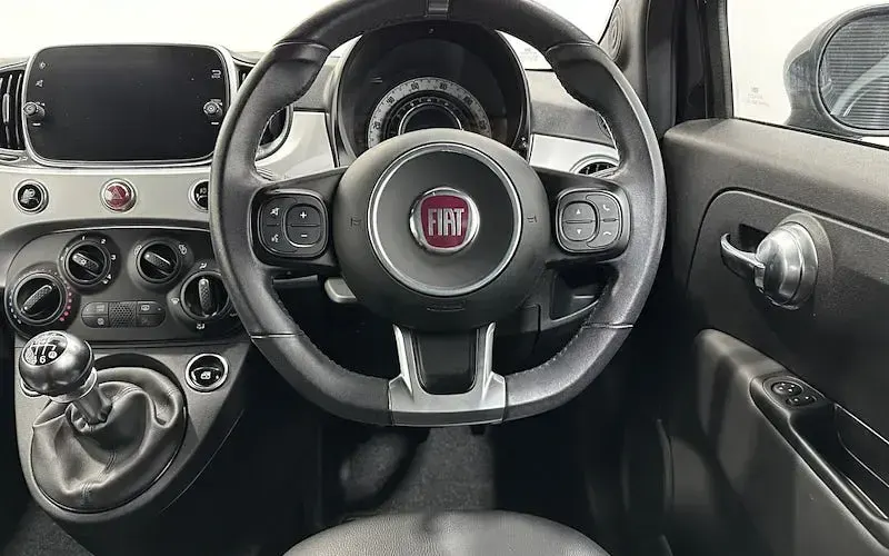 Used Fiat 500C 69 HP (50 kW) 2022 Black Cabriolet