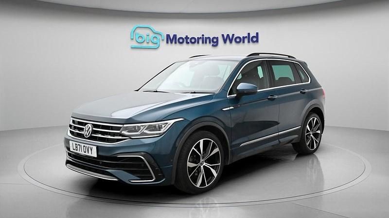 Used VW Tiguan R-line 150 HP (110 kW) 2022 Blue SUV