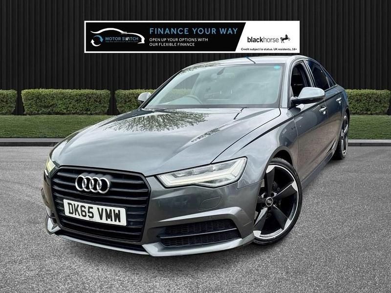 Used Audi A6 Black Edition 190 HP (139 kW) 2015 Grey Sedan
