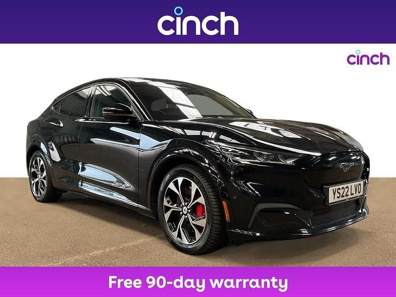Black Used 2022 Ford Mustang Mach-E Extended Range SUV | £24,699 (Fair price) - Image 1/3