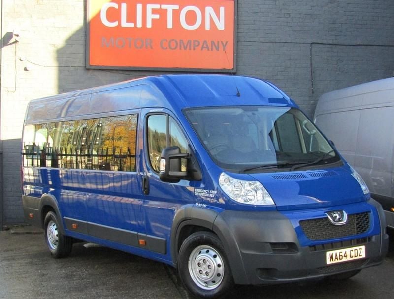 Used Peugeot Boxer 2014 Blue Van
