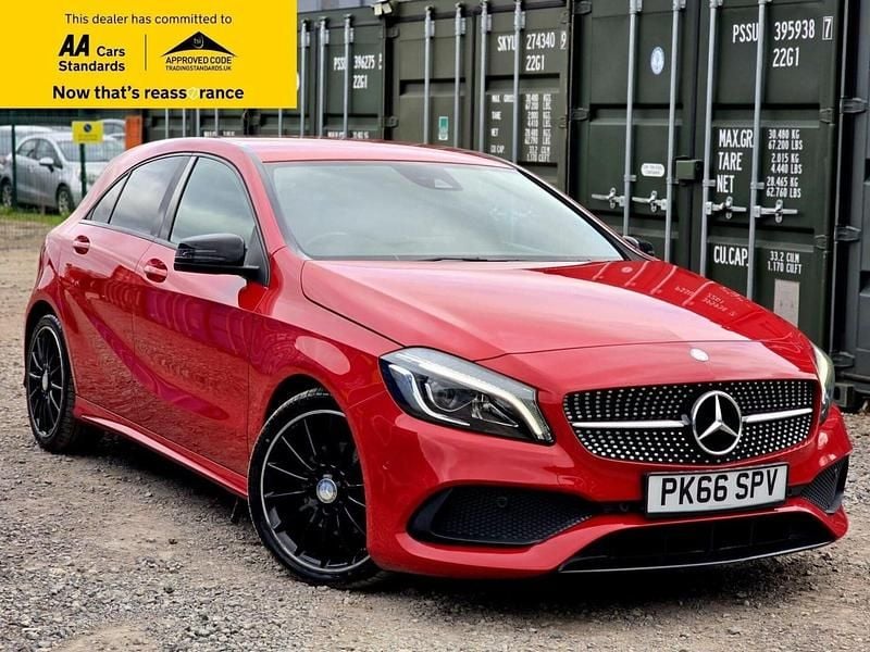 Used Mercedes A200 AMG line 2016 Red Hatchback