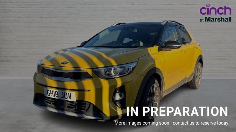 Used Kia Stonic First Edition 118 HP (86 kW) 2018 Yellow SUV