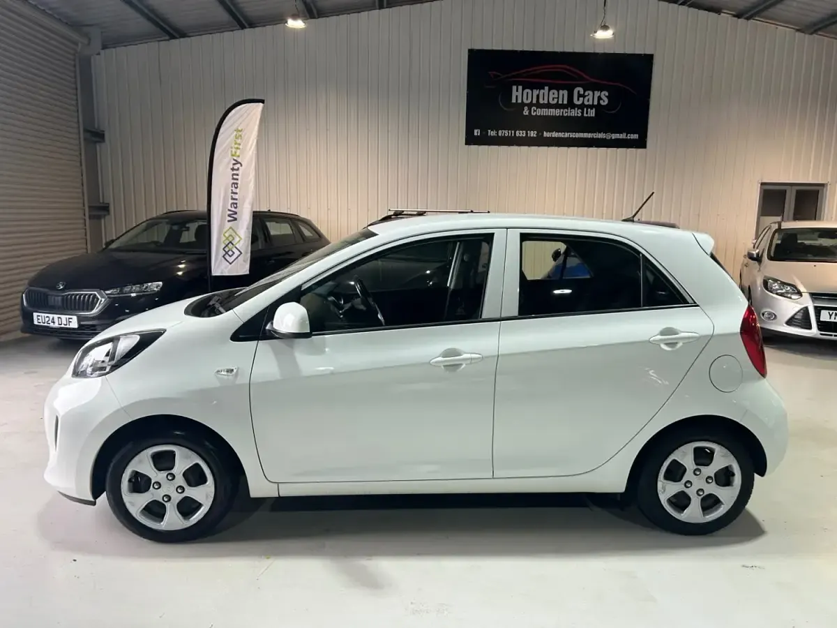 Second-hand Kia Picanto Air 65 CP (47 kW) 2017 Alb Hatchback