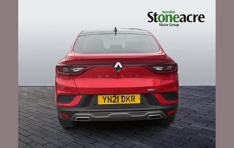Used Renault Arkana R.S. 140 HP (102 kW) 2021 Red SUV