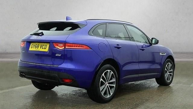 Used Jaguar F-Pace R-Sport 180 HP (132 kW) 2018 Blue SUV