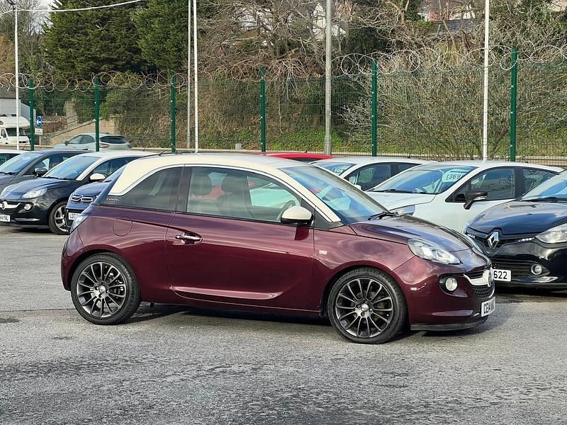Used Vauxhall Adam Glam 58 HP (42 kW) 2014 Red Hatchback