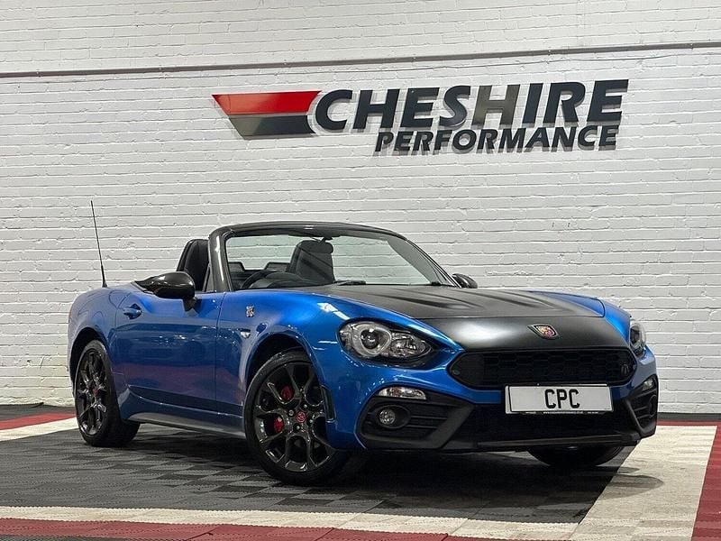 Used Abarth 124 Spider 170 HP (125 kW) 2018 Blue Cabriolet
