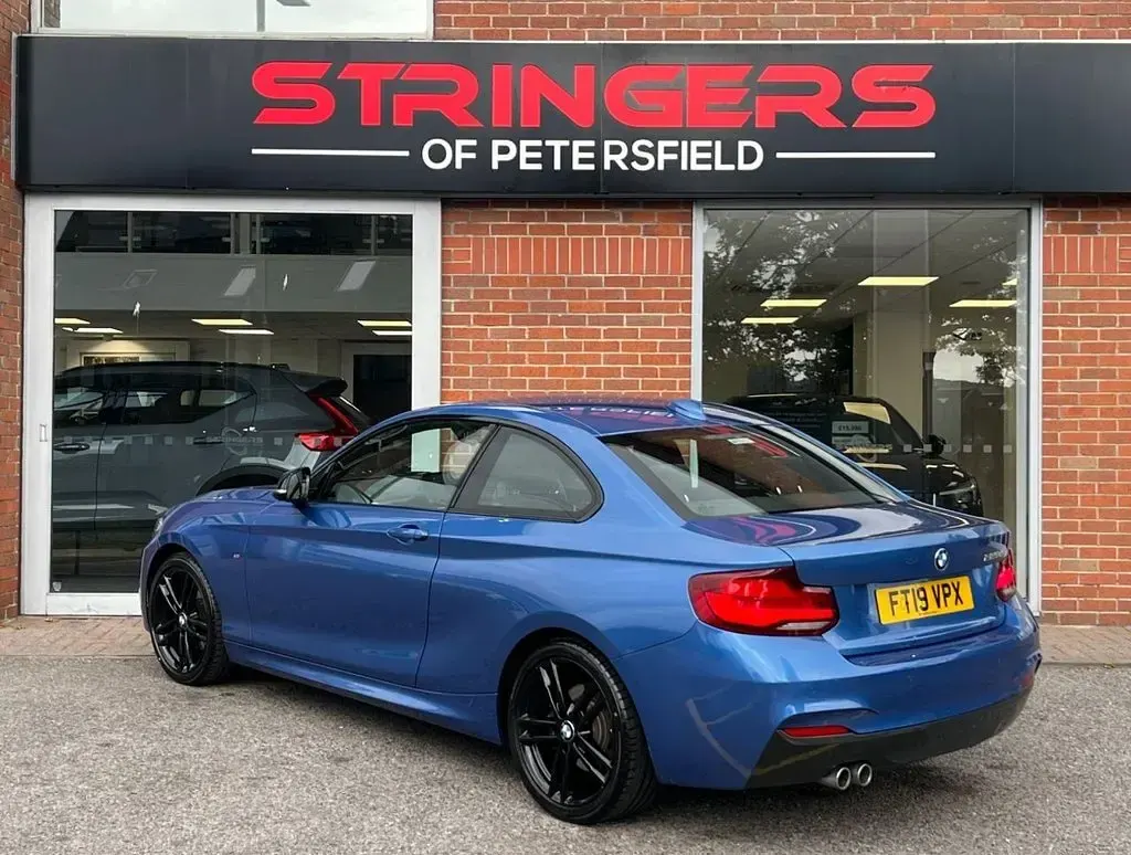 Used BMW 225 M Sport 224 HP (164 kW) 2019 Blue Coupe