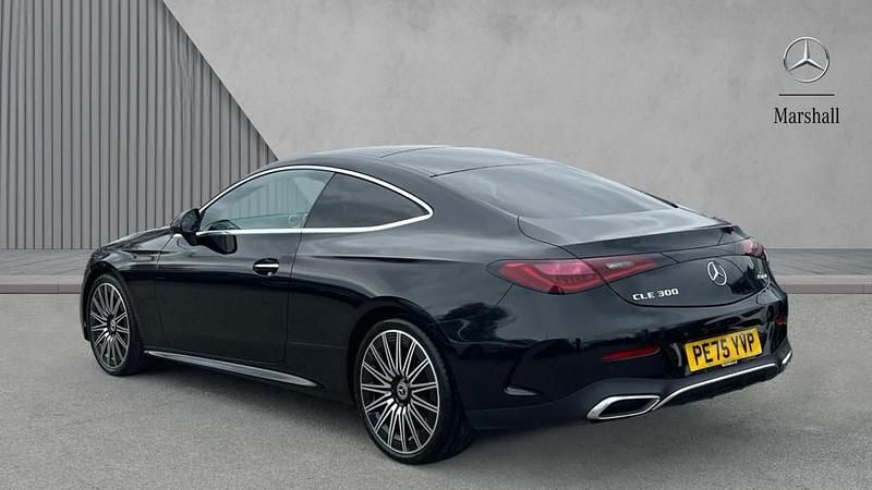 Used Mercedes CLE300 AMG Line Premium Plus 258 HP (189 kW) 2025 Obsidian black metallic