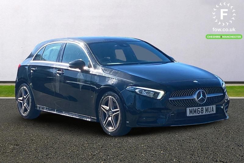 Black Used 2018 Mercedes A180 Active Hatchback | £17,999 (Fair price) - Image 1/3