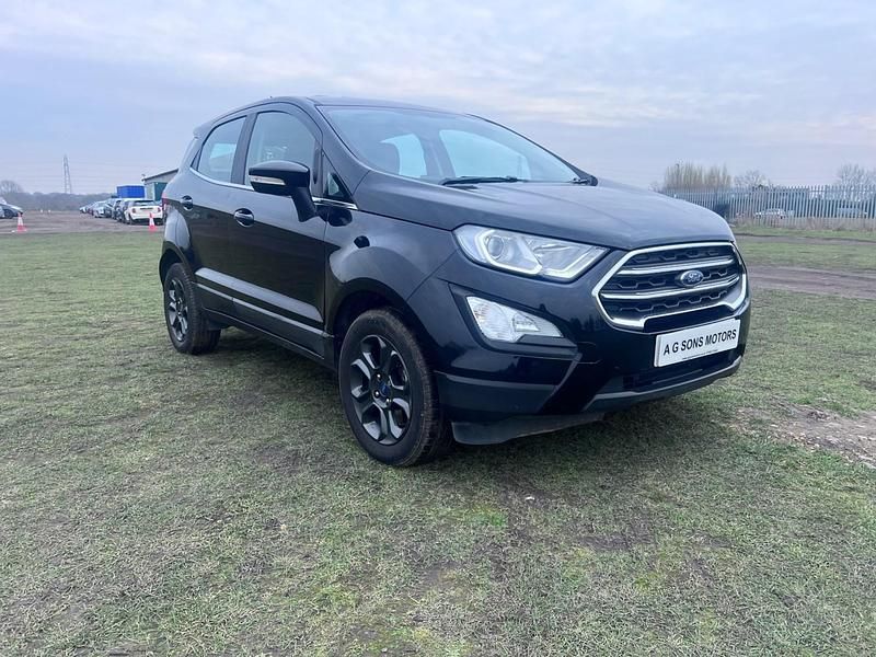 Black Used 2018 Ford Ecosport Zetec SUV | £5,295 (Super price) - Image 1/4