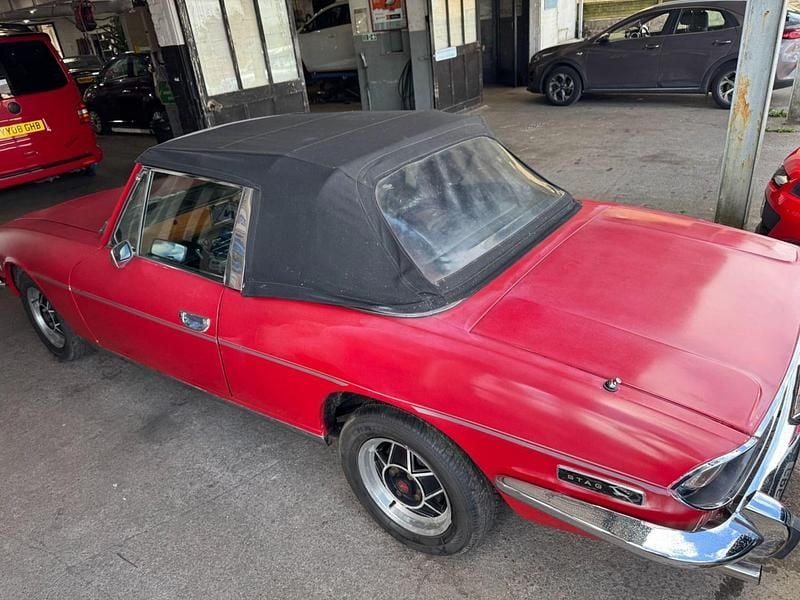 Used Triumph Stag 1974 Red Cabriolet