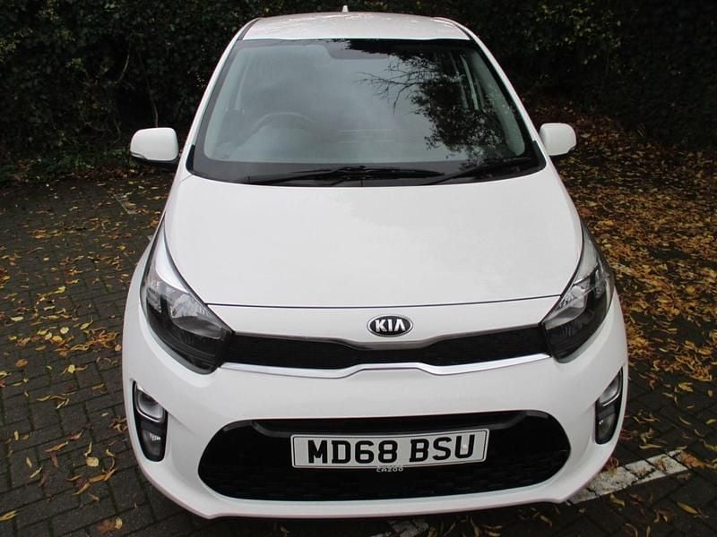 Used Kia Picanto 83 HP (61 kW) 2019 White Hatchback