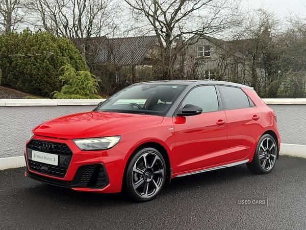 Used Audi A1 Sportback Black Edition 2023 Red Hatchback