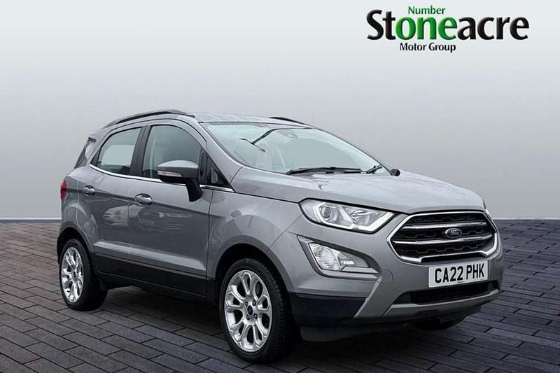 Used Ford Ecosport Titanium 125 HP (91 kW) 2022 Silver SUV
