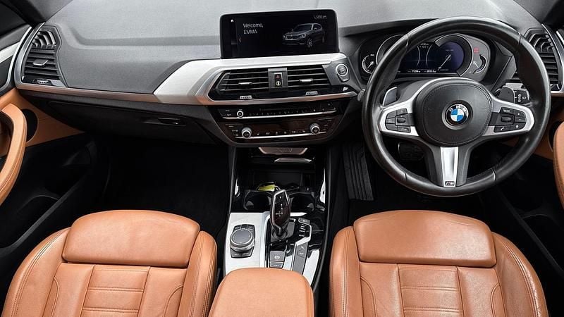 Used BMW X3 M Sport 187 HP (137 kW) 2018 Black SUV