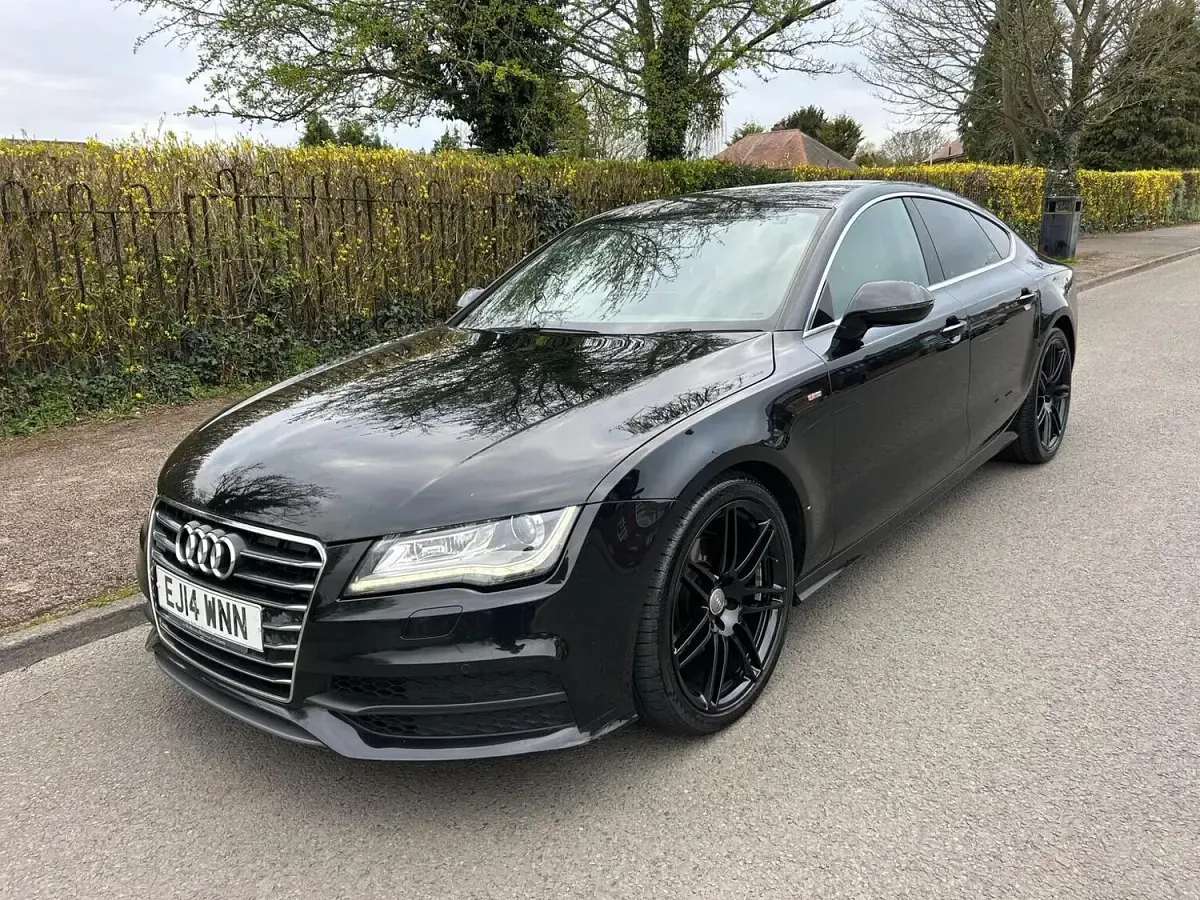 Used Audi A7 S-Line 2014 Black Hatchback