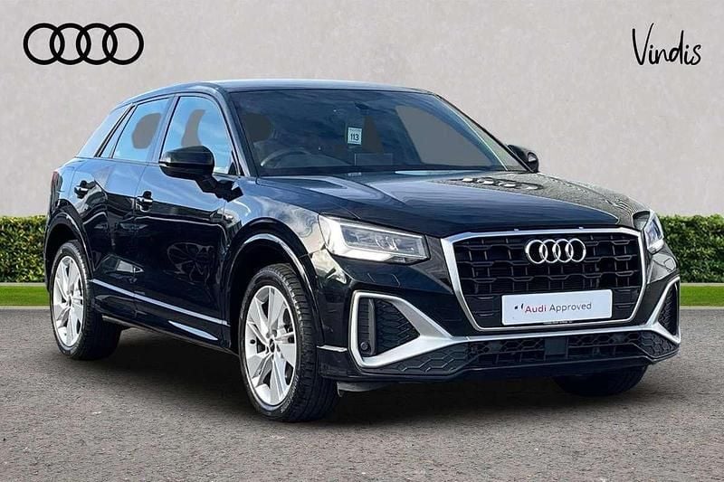 Black Used 2023 Audi Q2 S-Line SUV | £22,804 (Fair price) - Image 1/4