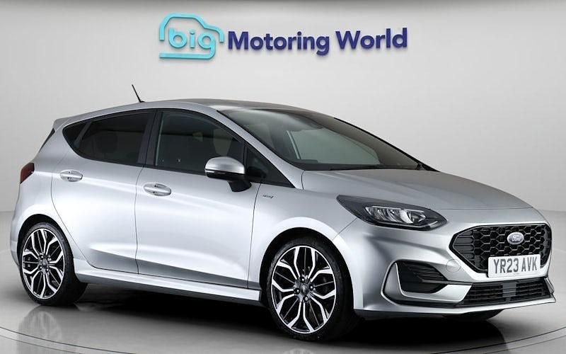 Used Ford Fiesta ST-Line X 101 HP (74 kW) 2023 Silver Hatchback