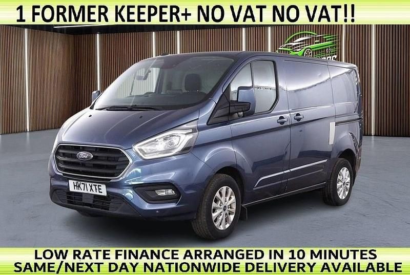 Used Ford Transit Custom Limited 2021 Blue Van