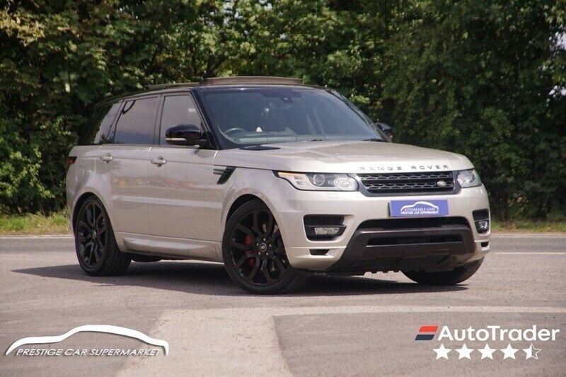 Gold Used 2015 Land Rover Range Rover Sport Autobiography Dynamic SUV | £17,699 (A bit pricey) - Image 1/4