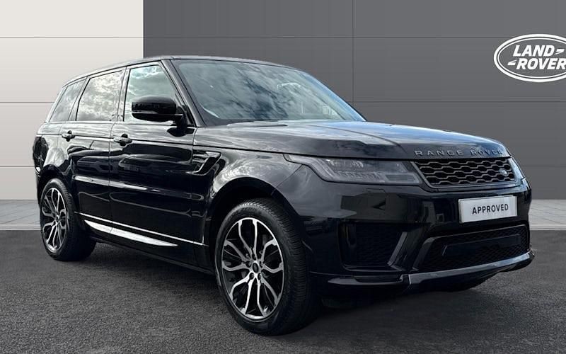 Black Used 2022 Land Rover Range Rover Sport HSE SUV | £48,646 (Expensive) - Image 1/4
