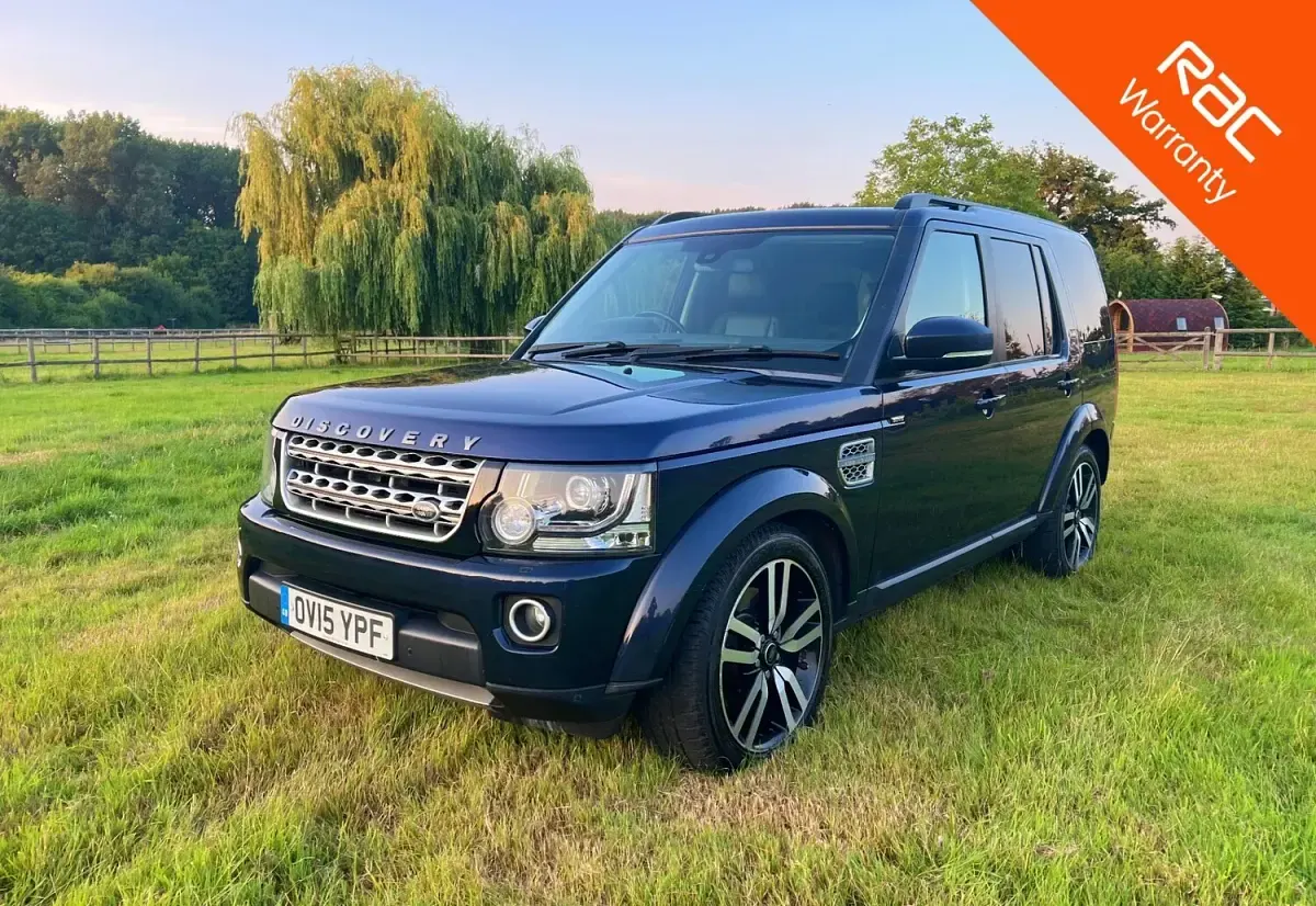 Used Land Rover Discovery 4 HSE Luxury 2015 Blue SUV