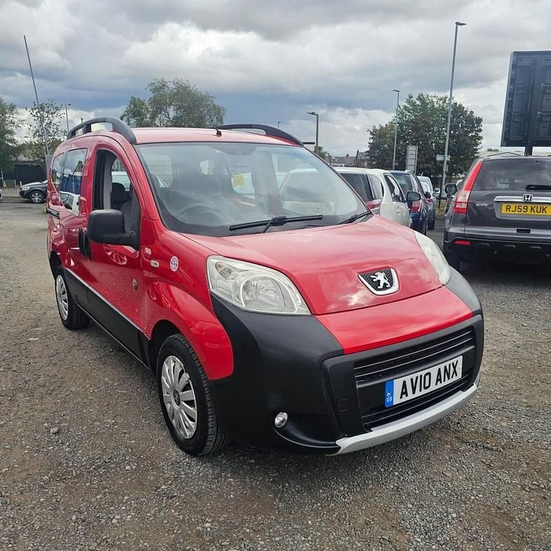 Red Used 2010 Peugeot Bipper Outdoor MPV | £2,095 (Good price) - Image 1/4