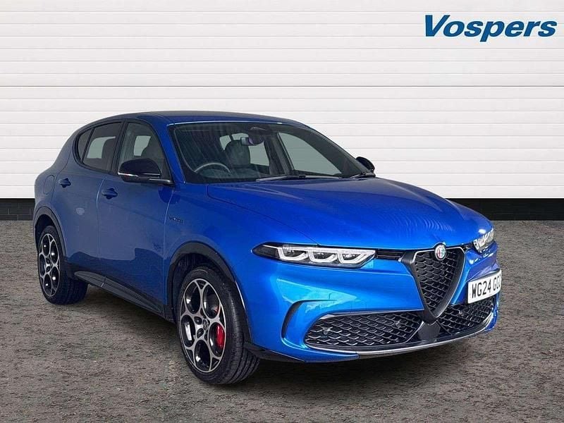 Blue New 2024 Alfa Romeo Tonale Sprint SUV | £26,400 (Super price) - Image 1/3