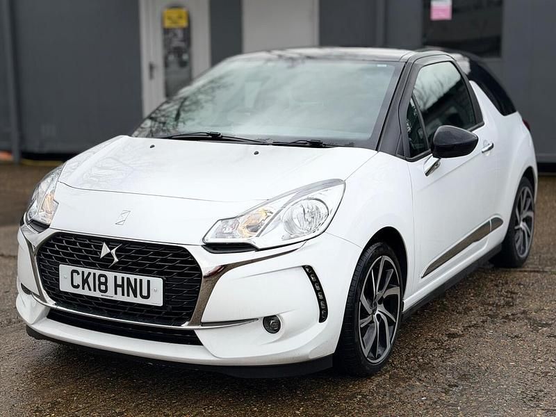 Used DS Automobiles DS3 Connected Chic 2018 White Hatchback