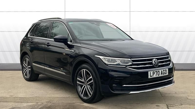 Used VW Tiguan Elegance 150 HP (110 kW) 2021 Black SUV