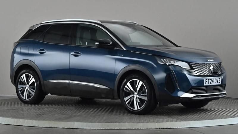 Blue Used 2024 Peugeot 3008 Allure+ Hatchback | £18,698 (Good price) - Image 1/4