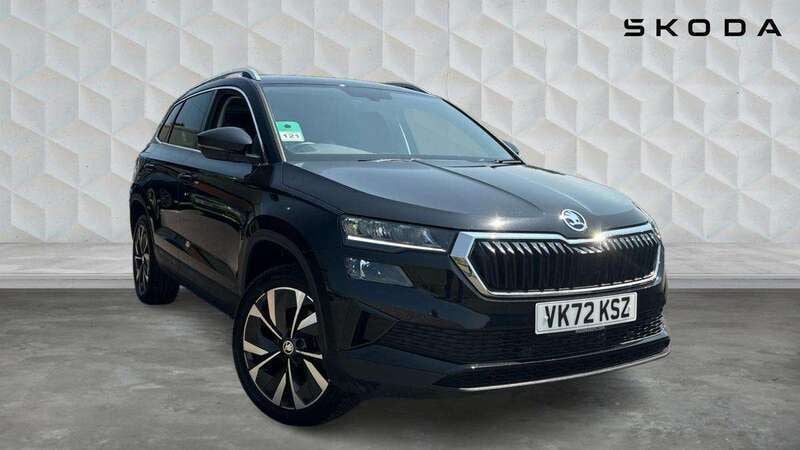 Black Used 2022 Skoda Karoq SE L SUV | £23,750 (Fair price) - Image 1/4