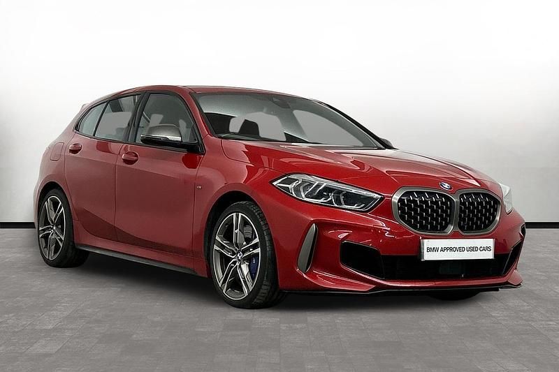 Red Used 2023 BMW M135 Shadowline Hatchback | £26,900 (Fair price) - Image 1/3