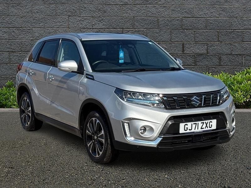 Silver Used 2021 Suzuki Vitara SZ5 SUV | £15,695 (Fair price) - Image 1/4