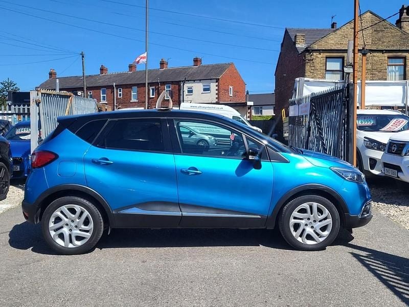 Begagnad Renault Captur Dynamique 2016 Blå SUV