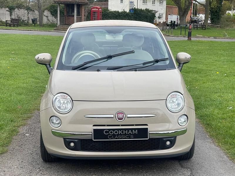 Used Fiat 500 Lounge 85 HP (62 kW) 2014 Beige Cabriolet
