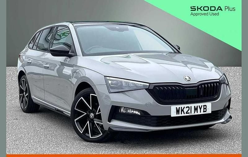 Used Skoda Scala Monte Carlo 110 HP (80 kW) 2021 Grey Hatchback