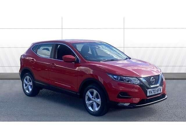 Red Used 2020 Nissan Qashqai Acenta Premium SUV | £10,797 (Super price) - Image 1/4