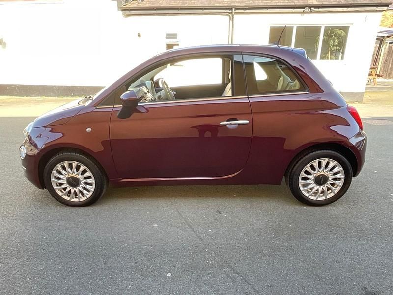 Used Fiat 500 Lounge 69 HP (50 kW) 2015 Red Hatchback