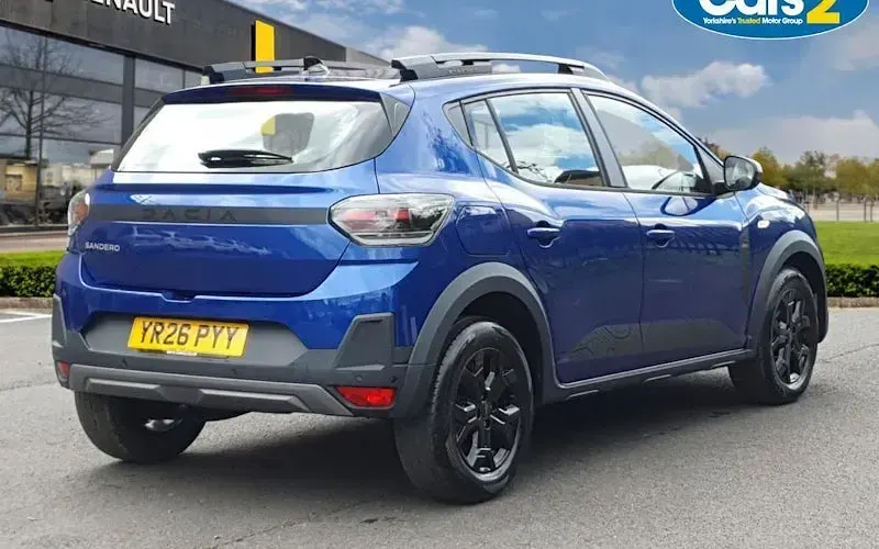 New Dacia Sandero Extreme 110 HP (80 kW) 2026 Blue Hatchback